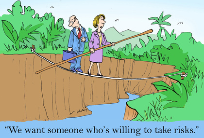 Humor - Cartoon: Risk Management Skills for the Business Analyst